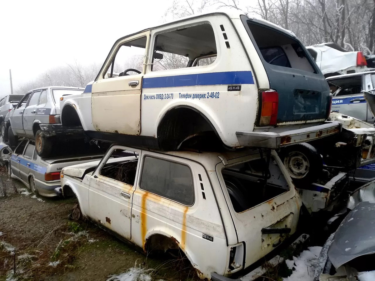 Ставрополь, январь 2019 года © abandonedcars26