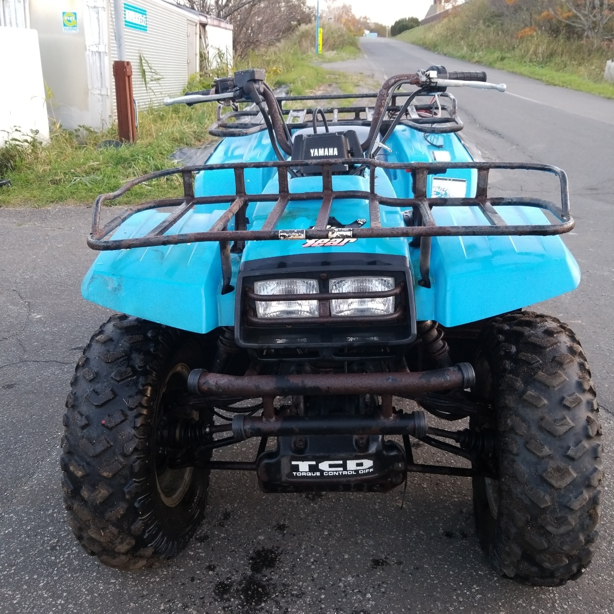 Квадроцикл - дед до сих пор в строю! Даже фары не помутнели! Источник фото - https://yahoo.aleado.ru/lot?auctionID=v594333409