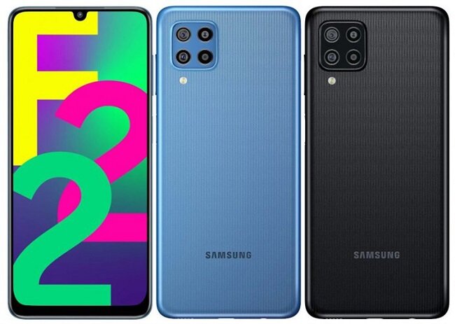 Samsung Galaxy F22 получил 4 модуля камеры