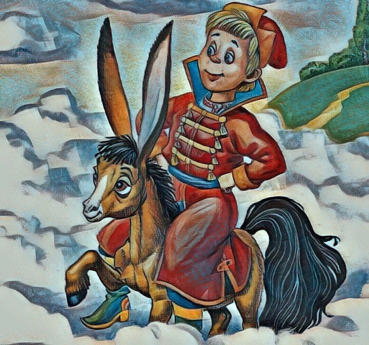 Конек горбунок картинка для детей