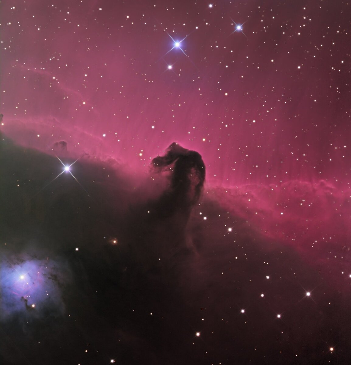 IC 434, туманность Конская Голова / Horsehead Nebula IC 434. Фотограф Мартин Пью / Martin Pugh