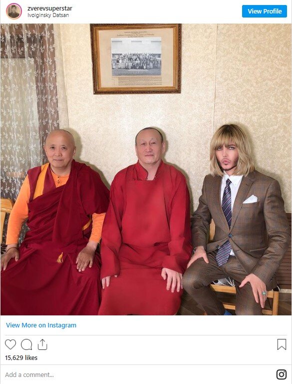 Сергей Зверев делится на своих страницах итогами поездок в Бурятию