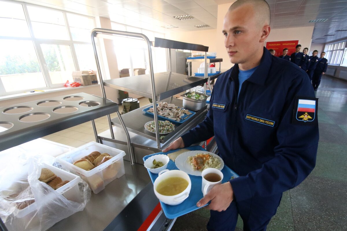 Столовая в Российской армии