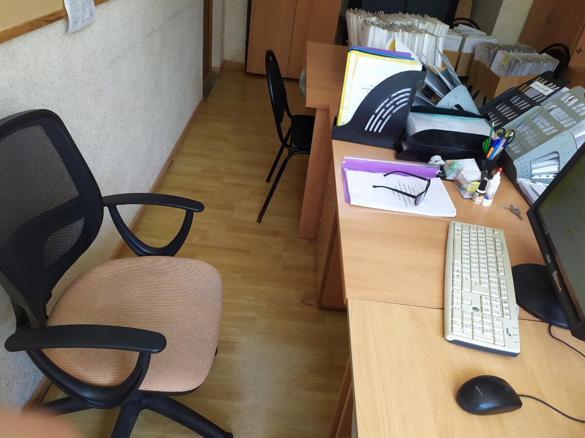 Моё рабочее место (ненадолго...) 