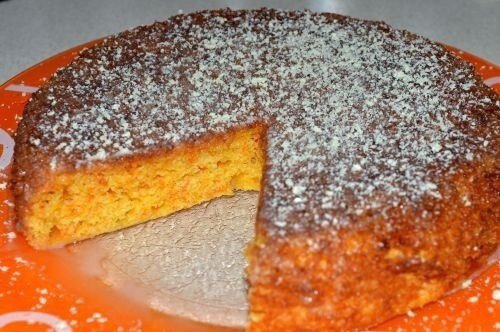 морковный пирог на кефире в мультиварке | Дзен