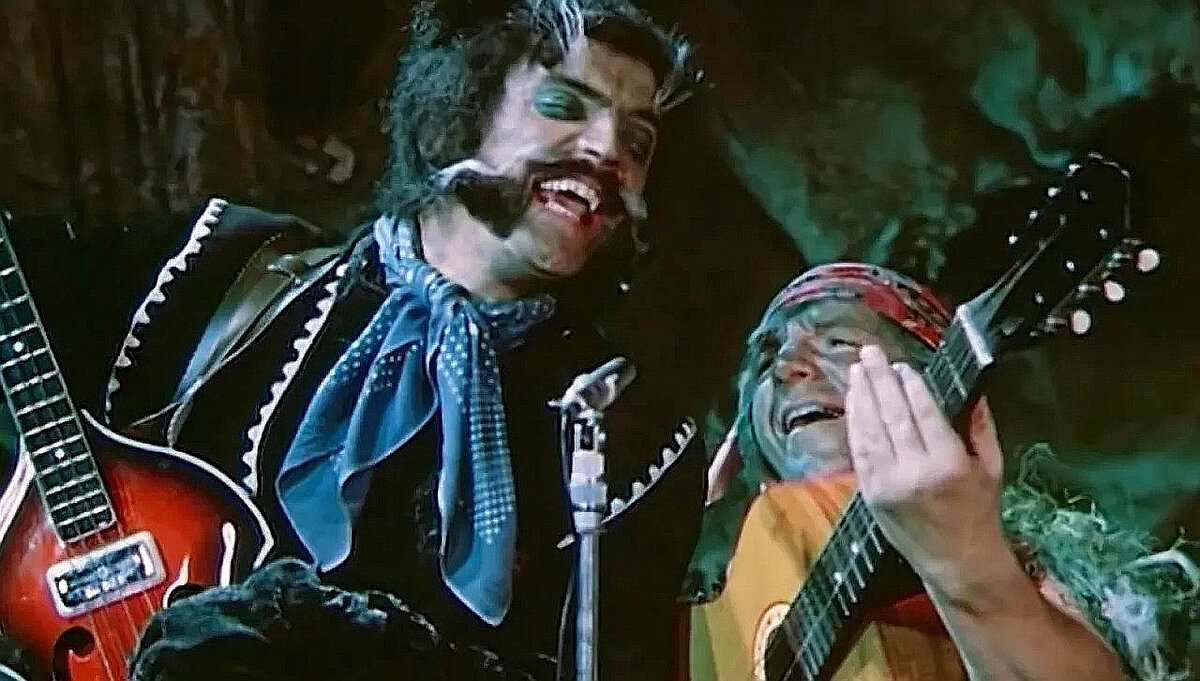 Скрин кадра фильма «Новогодние приключения Маши и Вити», 1975 г.