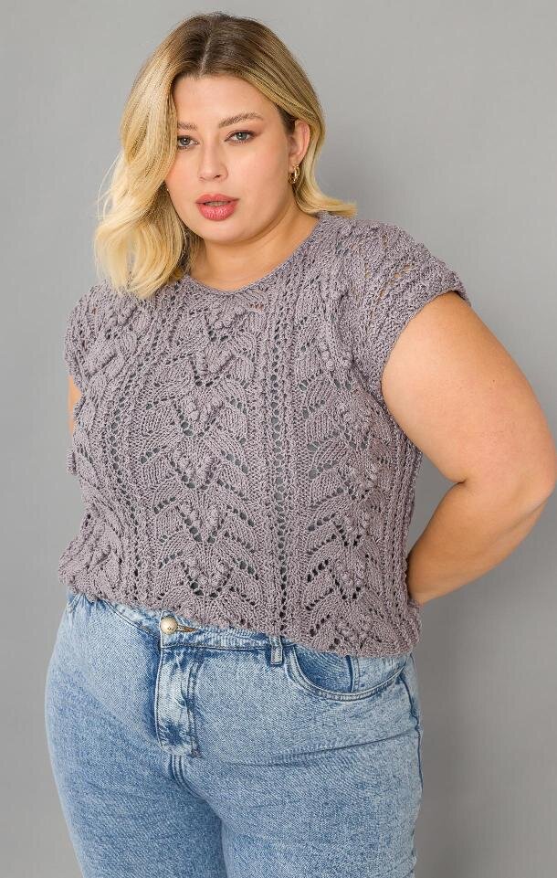 Кофточка спицами