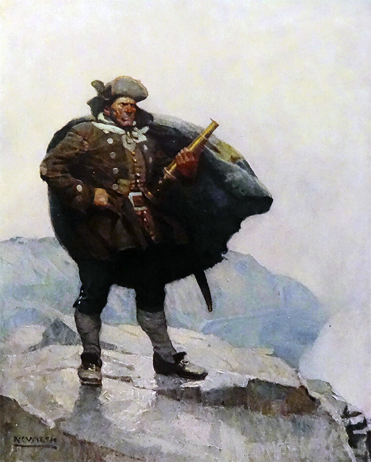 Капитан Билли Бонс в лучшие свои времена