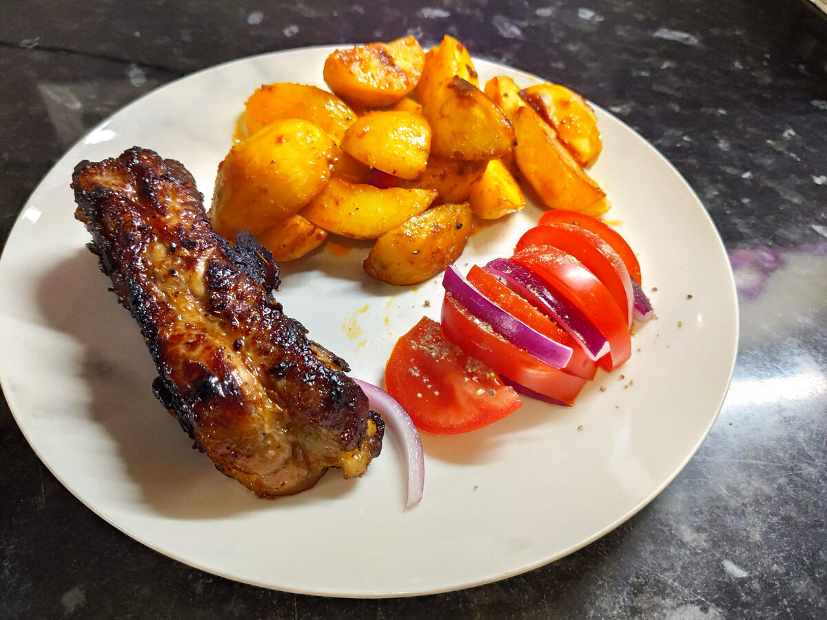 вкусный ужин на двоих