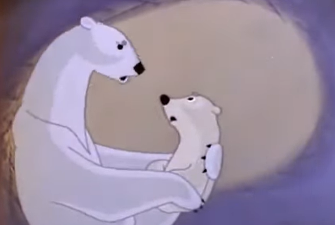 Маленький белый медвежонок по имени Умка живет вместе со своей мамой на побережье Северного Ледовитого океана. Он очень любознательный и постоянно задает маме вопросы обо всем на свете.-2