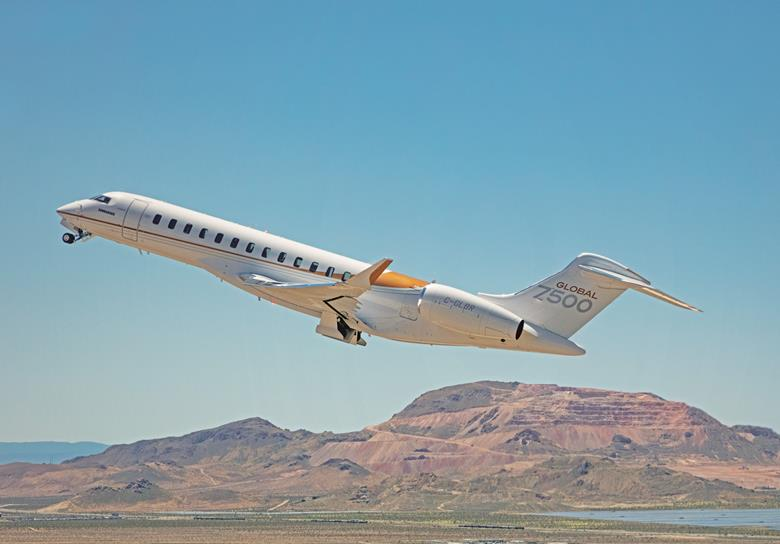 Bombardier поставила 11 Global 7500 во втором квартале. Фото: Bombardier