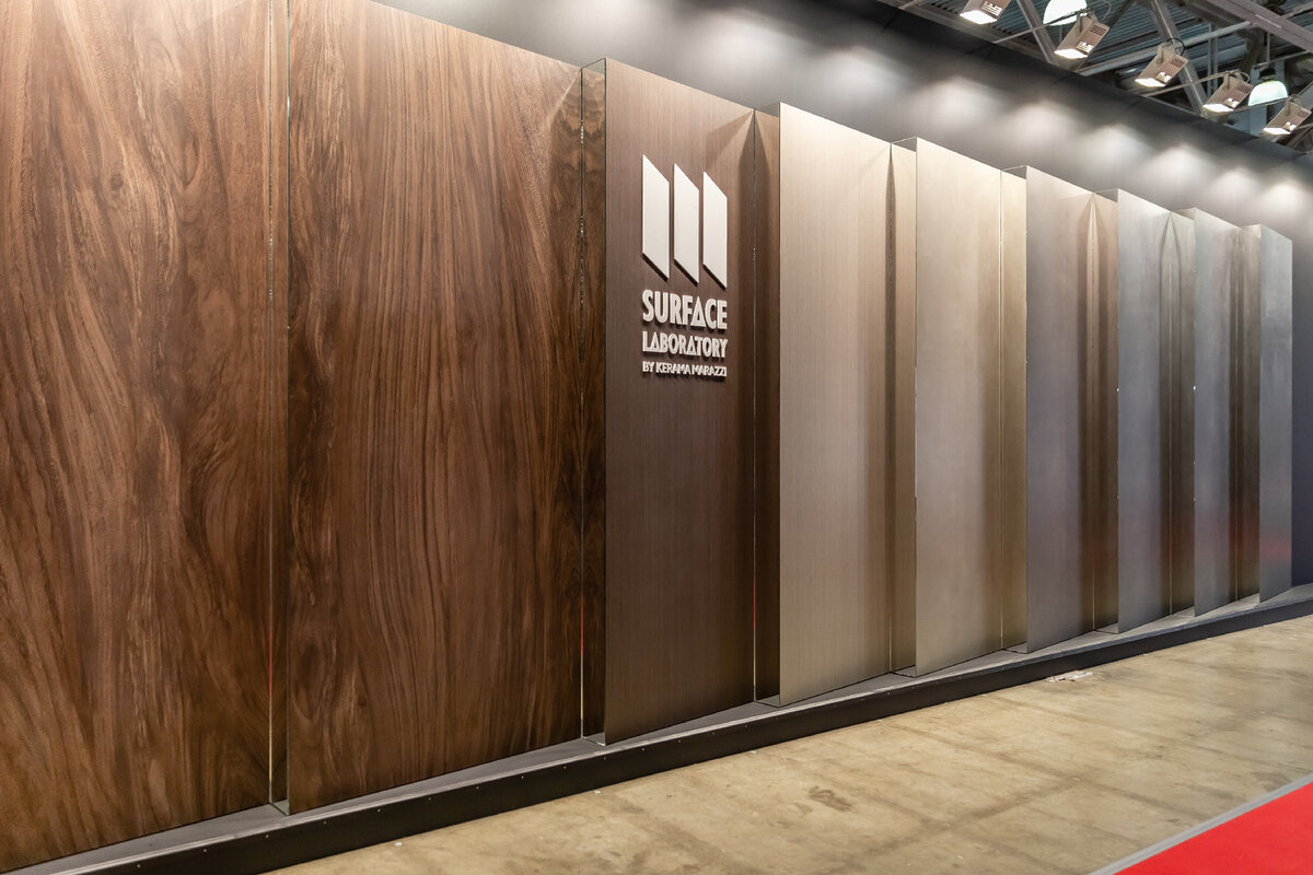 Выставка BATIMAT стенд KERAMA MARAZZI, КЕРАМИЧЕСКИЙ ГРАНИТ СУПЕРМАКСИ