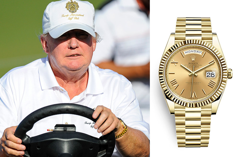 Новости часы мир. Часы ролекс Дональд Трамп. Часы Трампа Vacheron Constantin. Часы Константин Vacheron Трамп. Часы Путина ролекс.