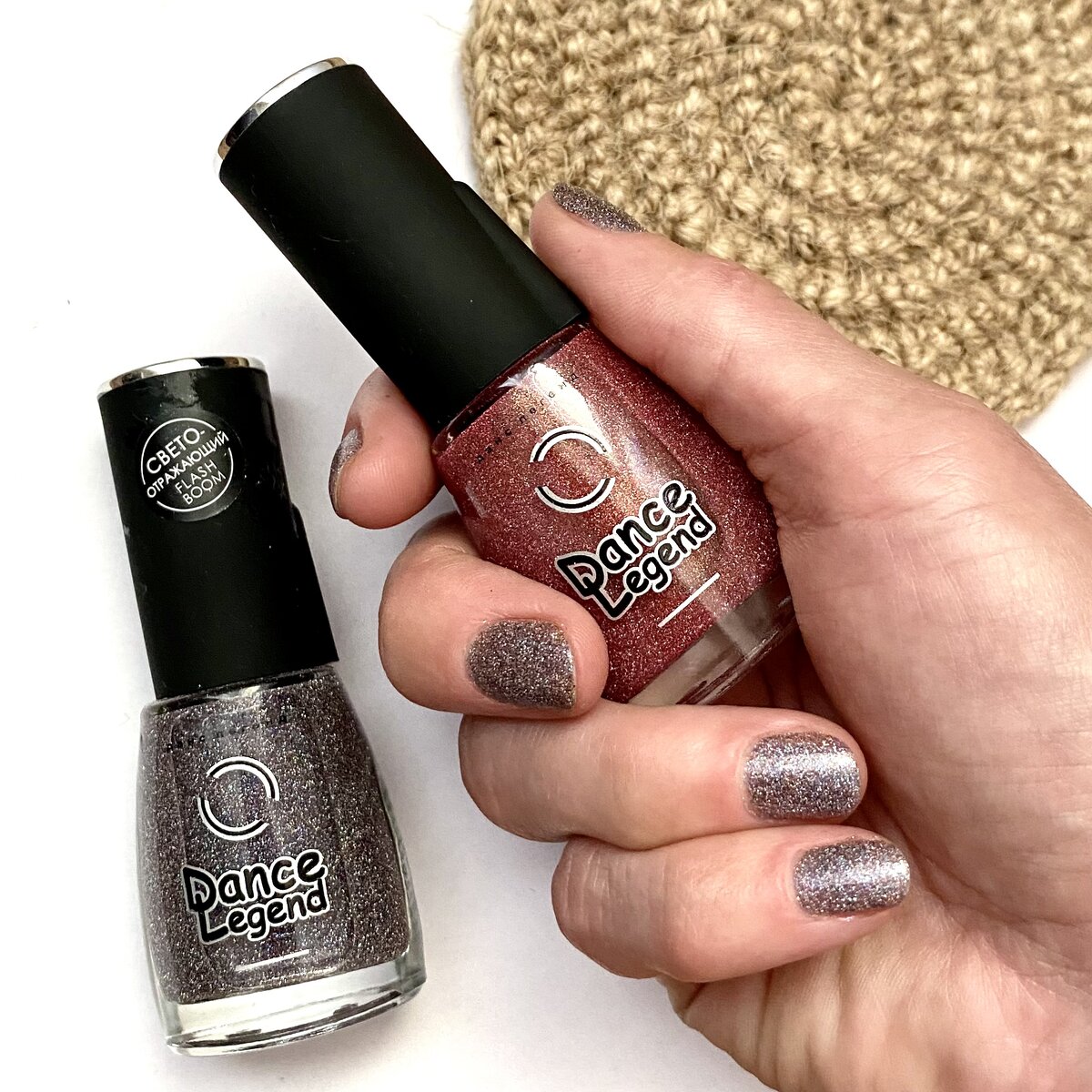 светоотражающий лак для ногтей "Dance Legend"  Flash Boom