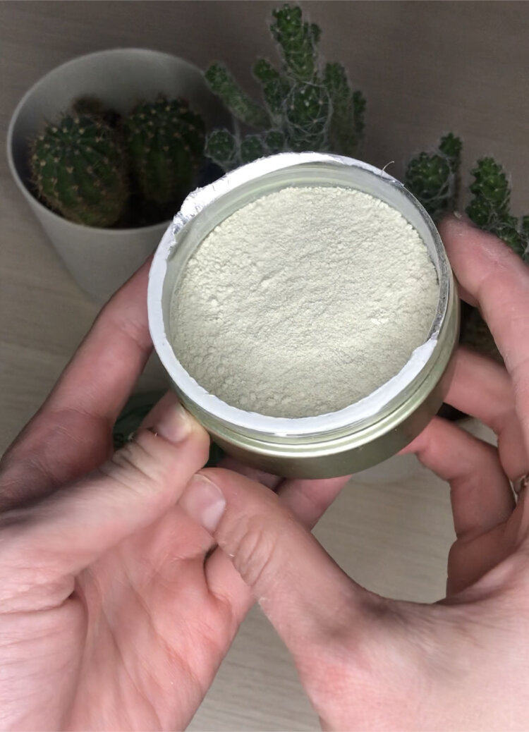 Вид зубного порошка