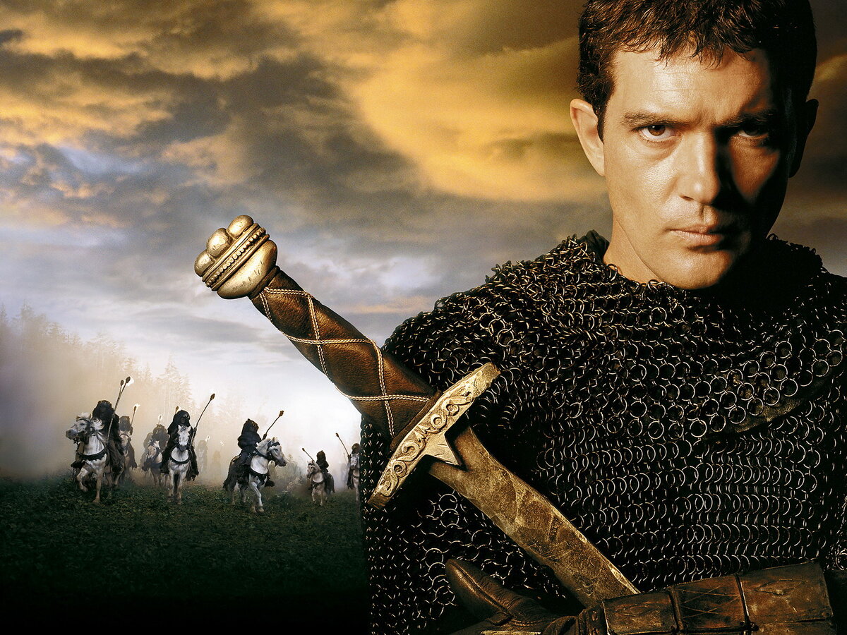 13 воин в хорошем. 13th Warrior. 13 Воин меч. Бандерас рыцарь. 13th Warrior Antonio Banderas.