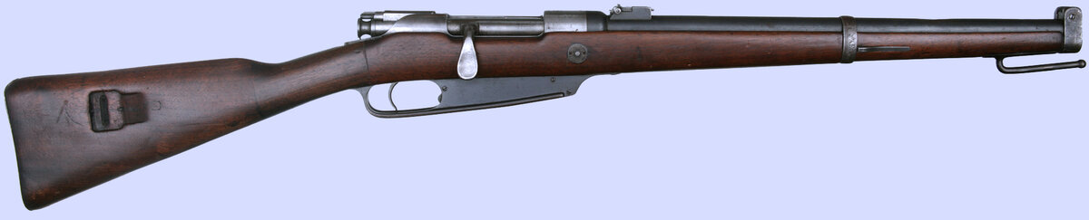 Карабин Gewehr 91 - предлагался как альтернатива револьверам. 