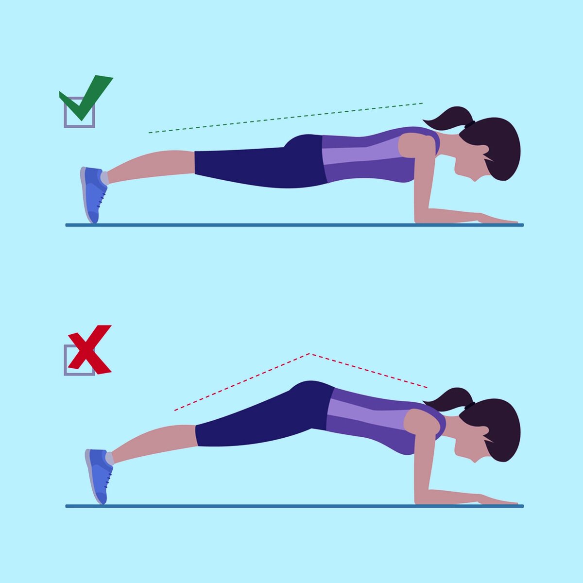 Как ее сделать правильной. Планка упор на предплечья. Планка техника выполнения. Планки упражнения. Упражнения на пресс планка.