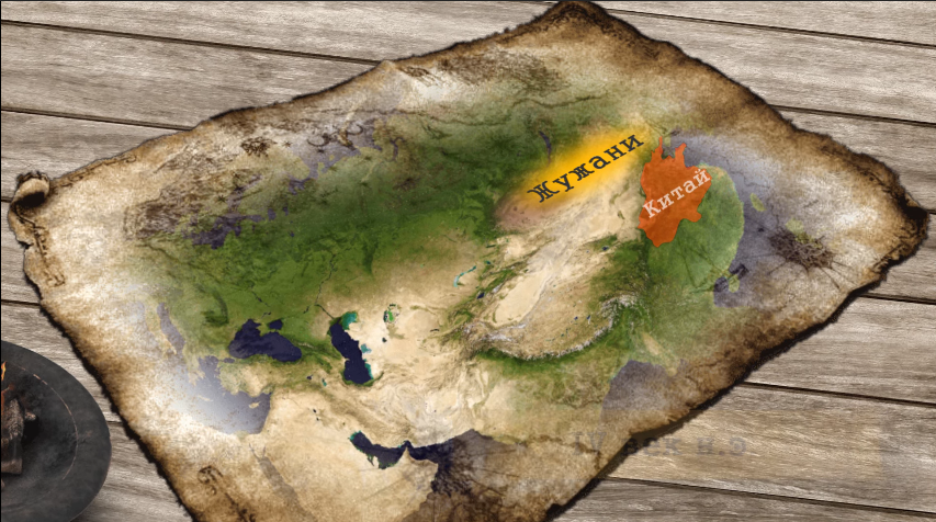 В середине VI века нашей эры на историческую сцену Евразии вышел сильный народ. Ему за 20 лет удалось создать государство от Желтого моря на востоке до Черного моря на западе.-3