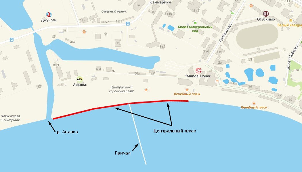 Карта анапского района с населенными пунктами подробная. Карта черноморского побережья анапа витязево джемете. Анапы. Анапа джемете витязево на карте. Анапа карта побережья черного моря с поселками.