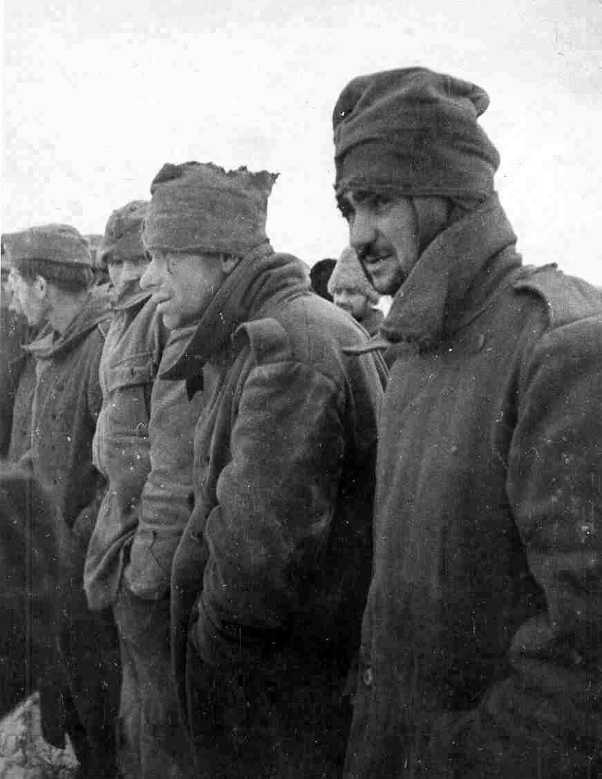 пленные немцы под москвой 1941