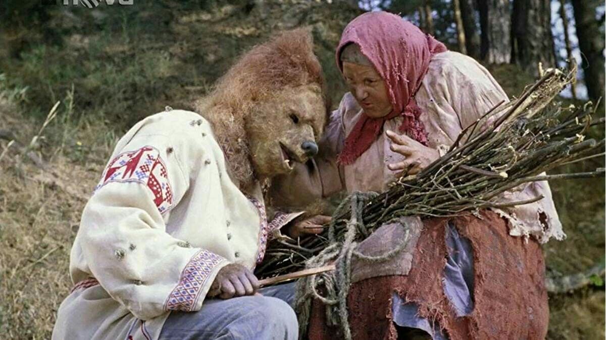 Кадр из фильма Александра Роу "Морозко". 