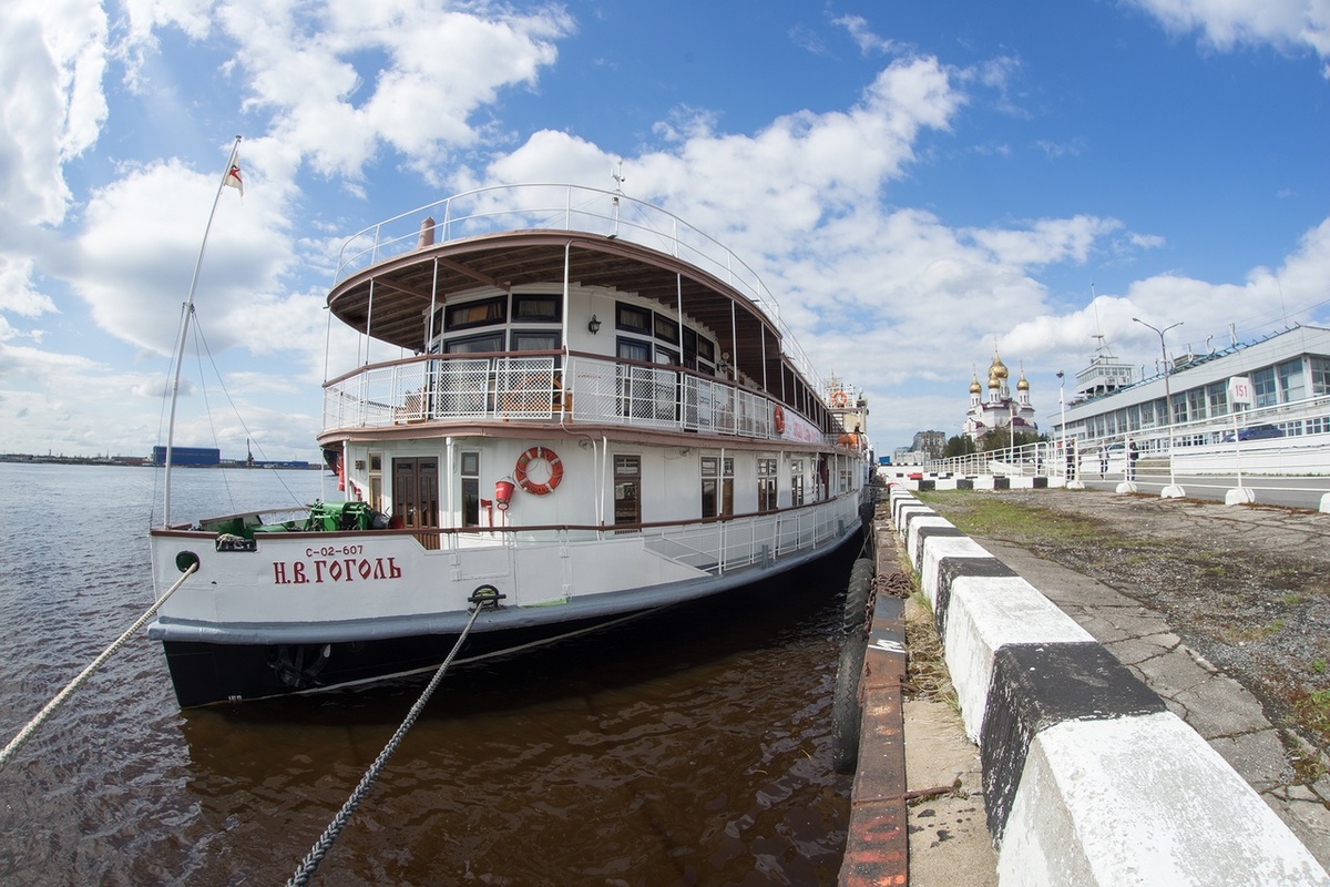 Пароход "Н.В. Гоголь" завершил навигацию с рекордными результатами / ОСК