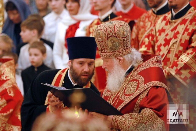    Освящение нового храма Патриархом Кириллом Дарья Драй © ИА REGNUM