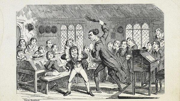 Обязательным обучение в школе в Британии стало только в последней трети 19-го века.