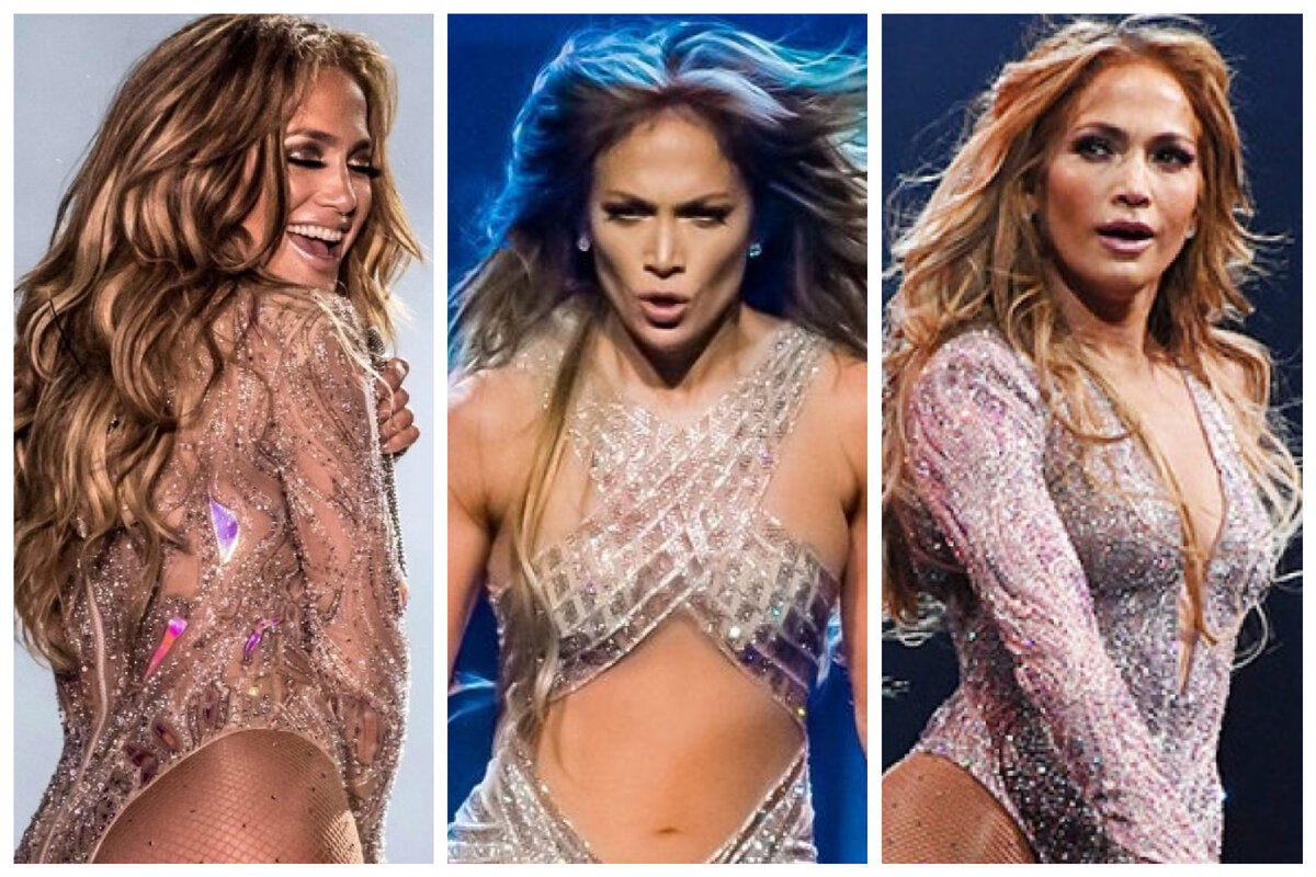 Дженнифер Лопес. Коллаж автора 