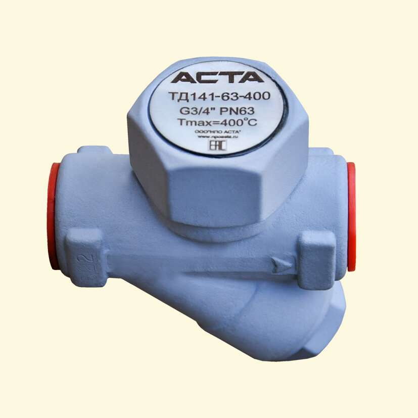 Термодинамический конденсатоотводчик АСТА ТД141 из нержавеющей стали