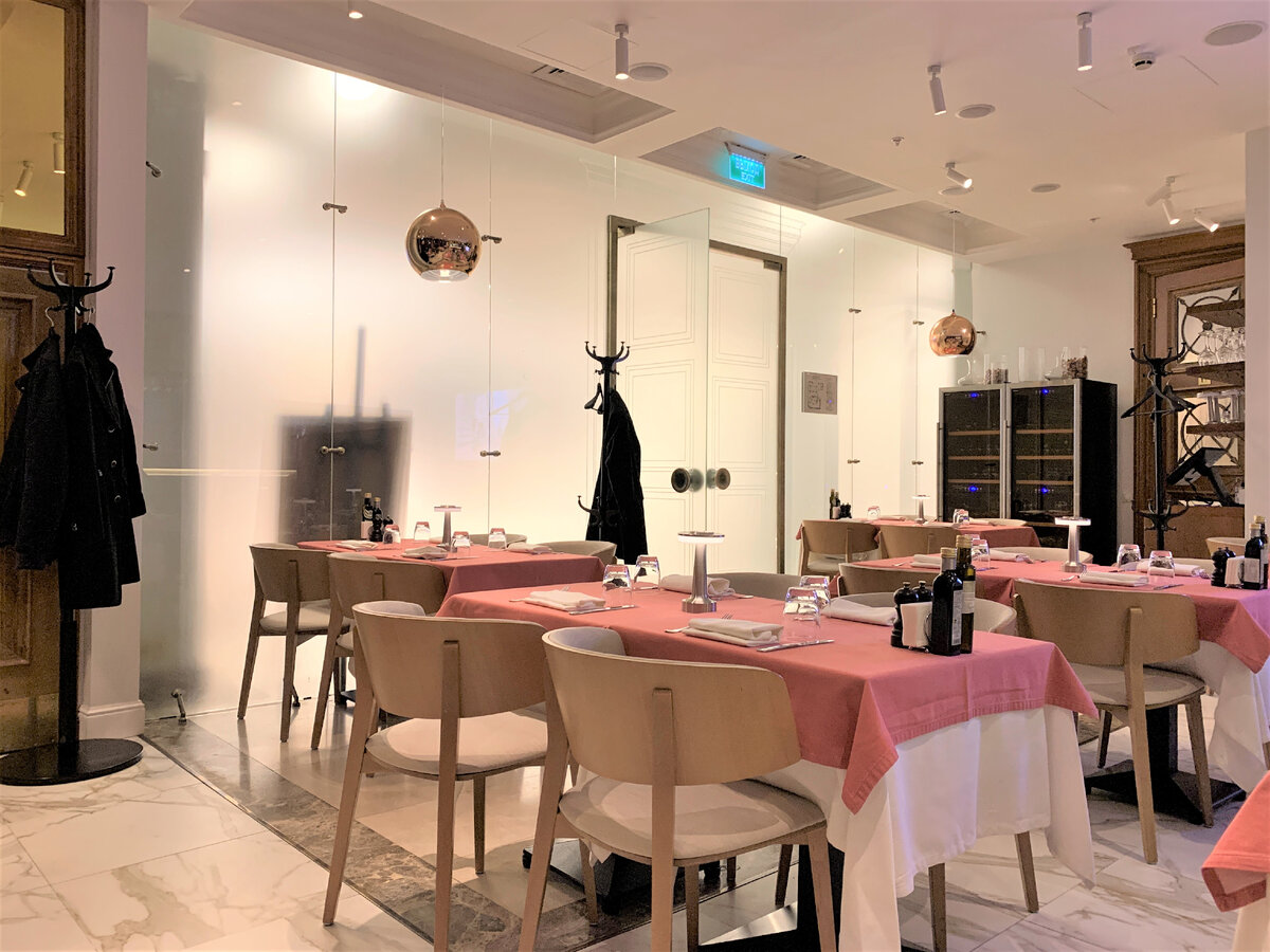 Интерьер Osteria Unica