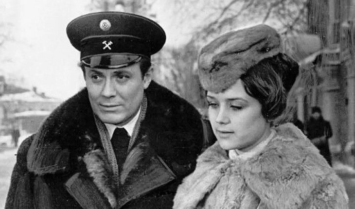 Телегин (Юрий Соломин) и Даша (Ирина Алферова), 1977 г.