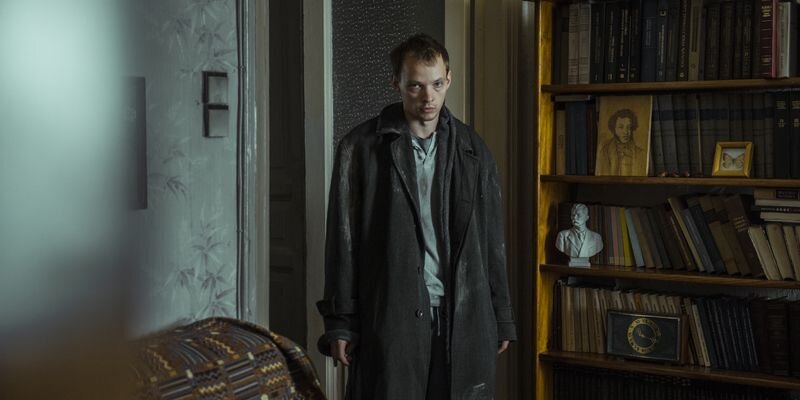 Кадр со съемок сериала «Аксентьев»