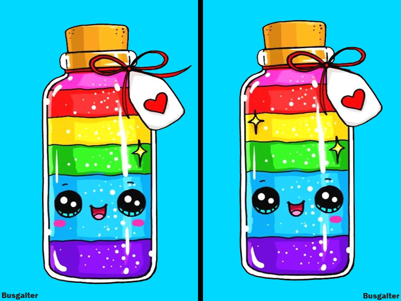 тоже 3 отличия.