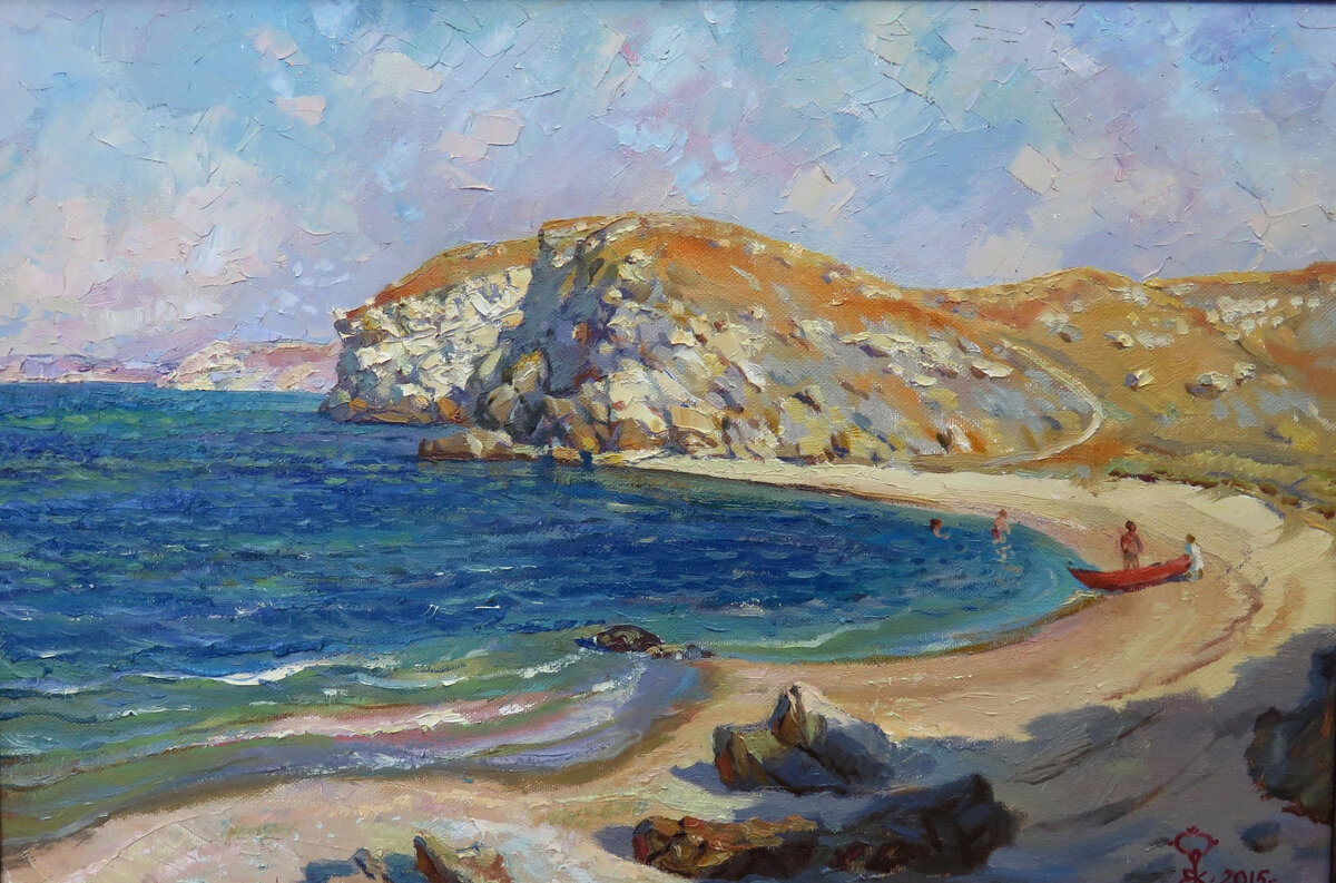 Работа Виктора Ключникова // Фото с сайта феодосийского музея Грина