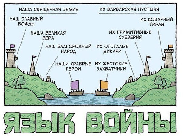 Так можно примитивно охарактеризовать нарратив, который обыватели раз за разом принимают на веру