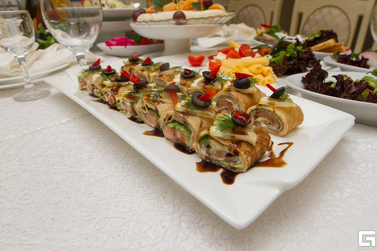 Уникальные блюда для фуршета в Феодосии 