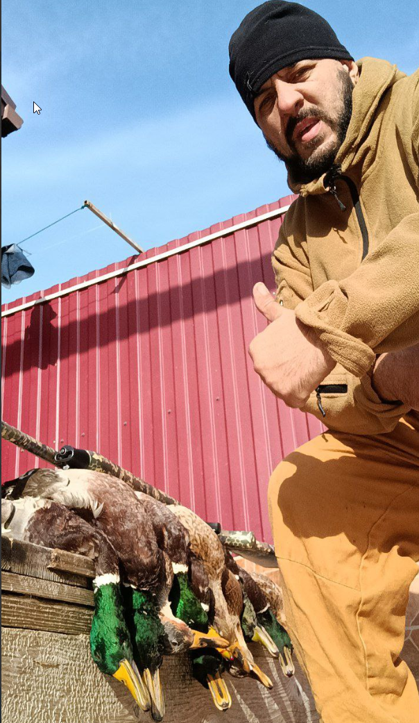 Охота на уток в хуторе Садки