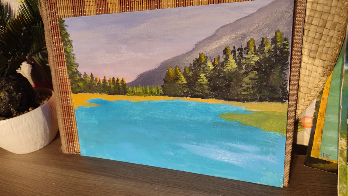 Акрил. Водопад