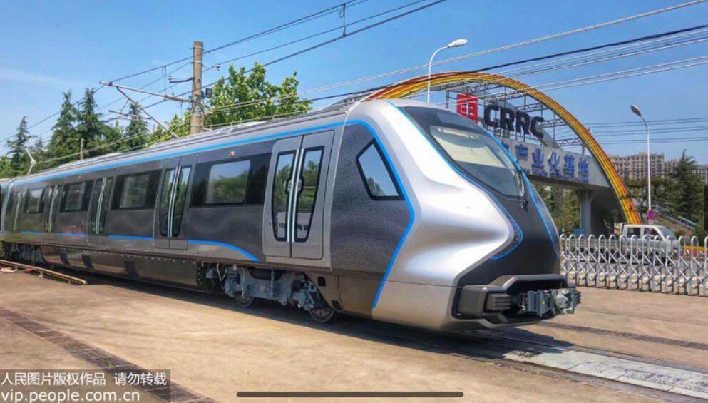 Шестивагонный состав CRRC Qingdao Sifang, источник: http://russian.people.com.cn/