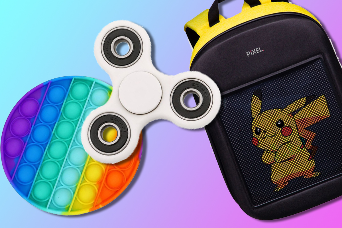 поп ит, спинер, рюкзак с экраном