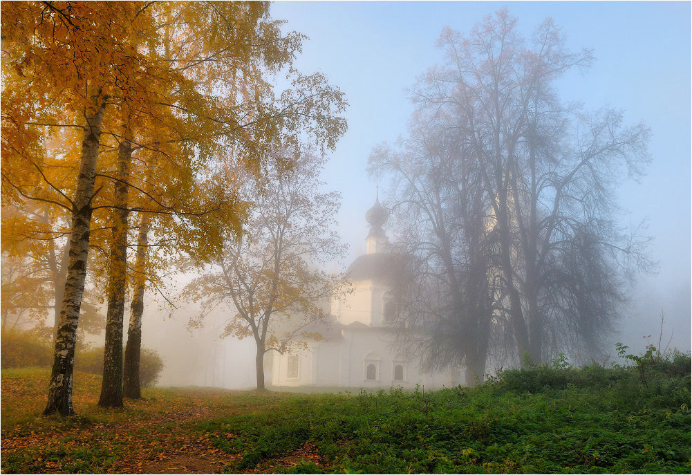 Плес Церковь осень