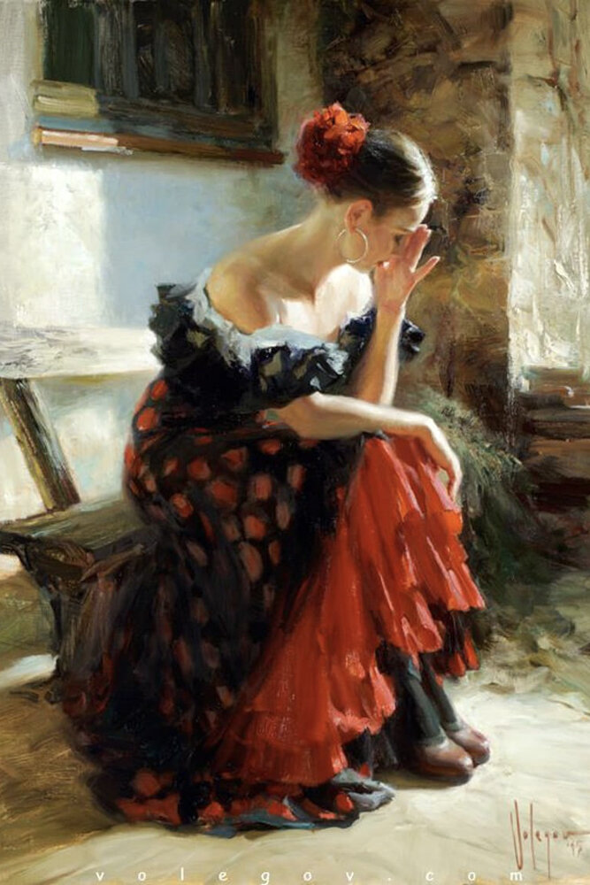Автор Владимир Волегов. Источник: https://svistanet.com/hudozhniki-i-art-proekty/kartini-i-zhivopis/tak-prekrasny-vy-nekstati-vladimir-volegov.html