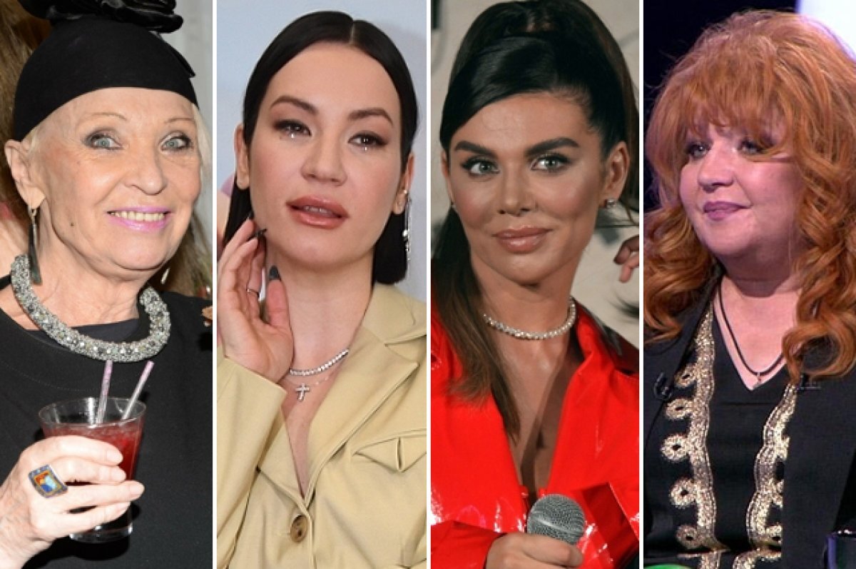    Светлана Светличная, Ида Галич, Анна Седокова, Анастасия.