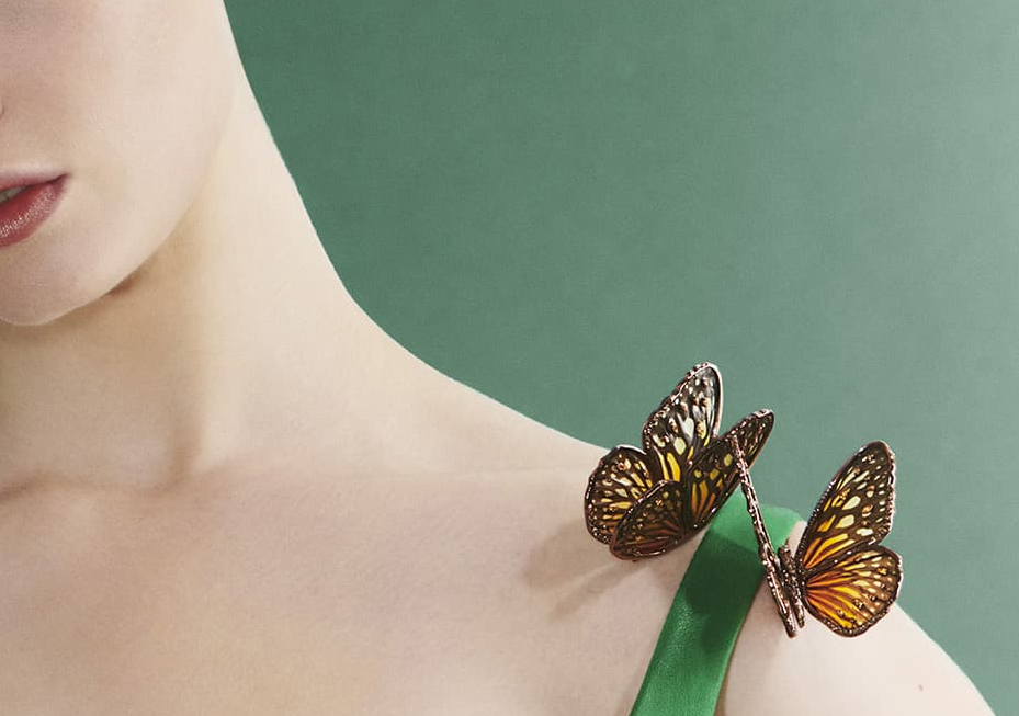 Брошь-бабочки