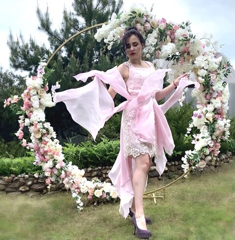 Арка свадебная круглая