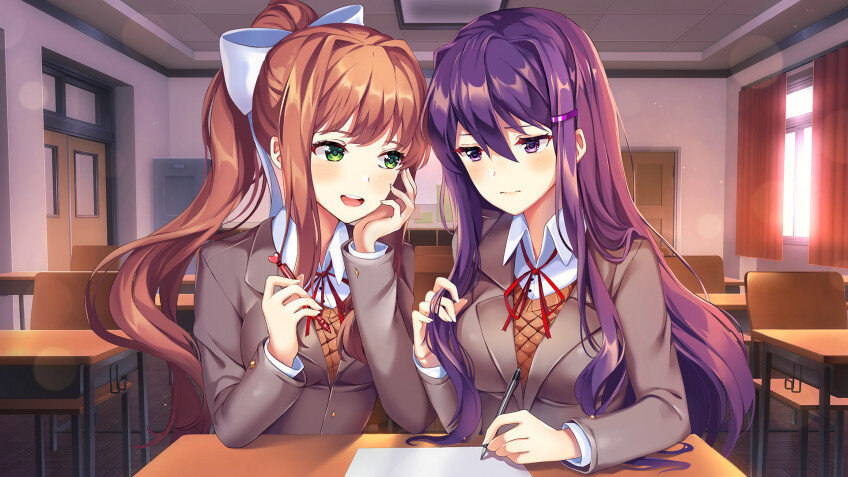    Новеллу Doki Doki Literature Club Plus! купили больше миллиона раз