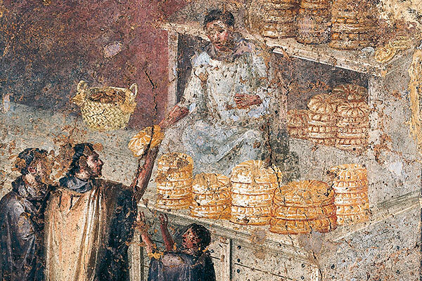 Пекари Древней Греции умели выпекать множество сортов хлеба, используя при этом в основном пшеничную муку