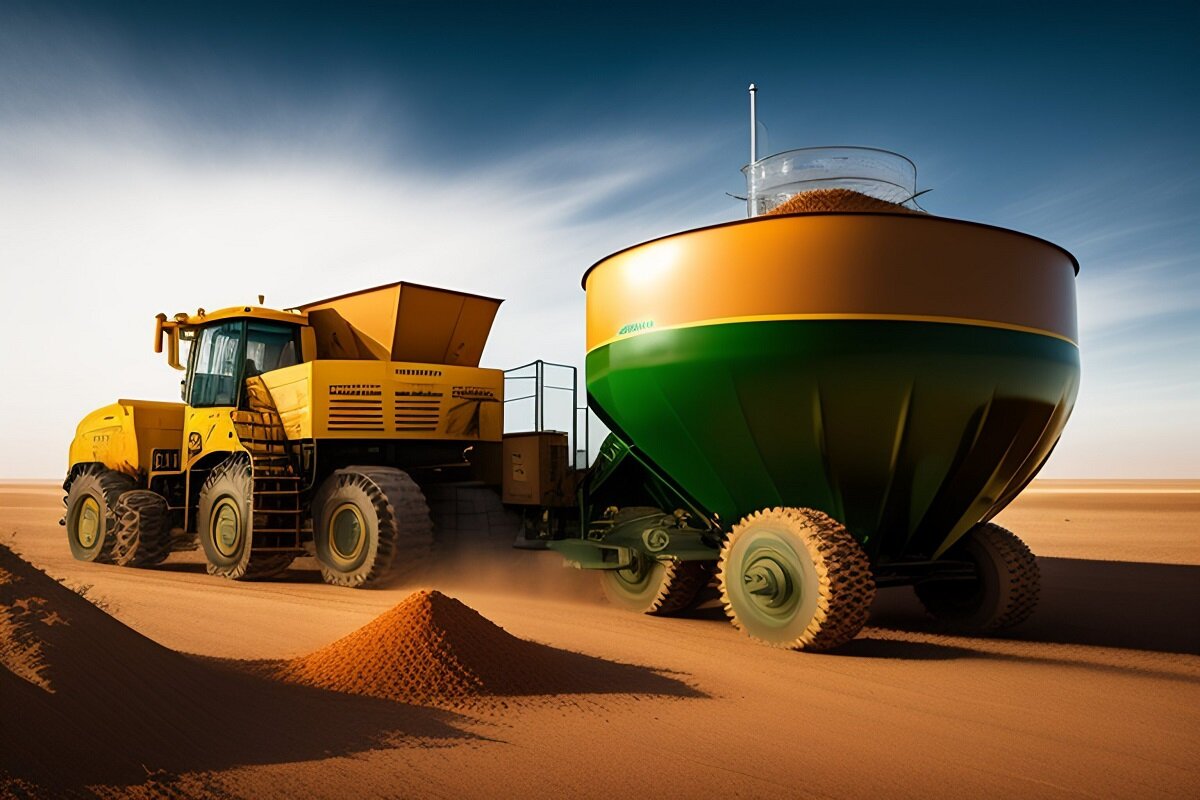 Так видит бункер для солода нейросеть)